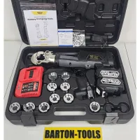 Battery Hydraulic Crimping Tool 16300mm Straight Model PZ300 BARTON
