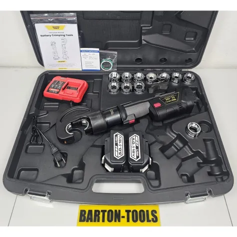 Battery Hydraulic Crimping Tools Battery Hydraulic Crimping Tool 16-400mm² Straight Model PZ-400 BARTON 1 pz_400