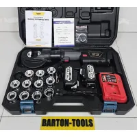 Battery Hydraulic Crimping Tool 16400mm Straight Model PZ400 BARTON