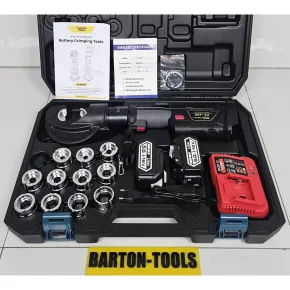 Battery Hydraulic Crimping Tools Battery Hydraulic Crimping Tool 16-400mm² Straight Model PZ-400 BARTON 1 pz_400