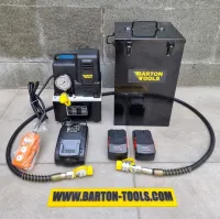 Battery Cordless Hydraulic Pump 2L  Pompa Hidrolik Baterai Tanpa Kabel QQ700D BARTON