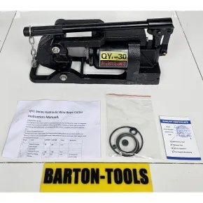 Wire Rope Cutters Hydraulic Wire Rope Cutter 10-30mm QY-30 BARTON 1 qy_30_black