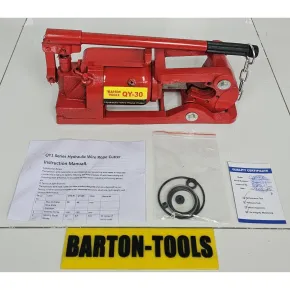 Wire Rope Cutters Hydraulic Wire Rope Cutter 10-30mm QY-30 BARTON 2 qy_30_red