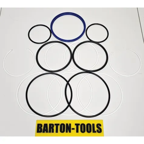 Double Acting Hollow Plunger Hydraulic Cylinders Double Acting Hollow Plunger Hydraulic Cylinder 100 Ton 75mm Stroke RCH-10075D BARTON 4 rch_10075d_seal_set