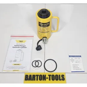 Single Acting Hollow Plunger Hydraulic Cylinders Single Acting Hollow Plunger Hydraulic Cylinder 20 Ton 100mm Stroke RCH-20100 BARTON 1 rch_20100_pic_1