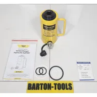 Single Acting Hollow Plunger Hydraulic Cylinder 20 Ton 100mm Stroke RCH20100 BARTON