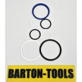 Single Acting Hollow Plunger Hydraulic Cylinders Single Acting Hollow Plunger Hydraulic Cylinder 20 Ton 100mm Stroke RCH-20100 BARTON 3 rch_20100_seal_set