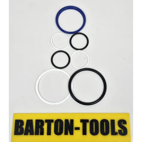 Single Acting Hollow Plunger Hydraulic Cylinders Single Acting Hollow Plunger Hydraulic Cylinder 20 Ton 100mm Stroke RCH-20100 BARTON 3 rch_20100_seal_set