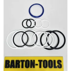 Double Acting Hollow Plunger Hydraulic Cylinders Double Acting Hollow Plunger Hydraulic Cylinder 20 Ton 50mm Stroke RCH-2050D BARTON 3 rch_2050d_seal_set