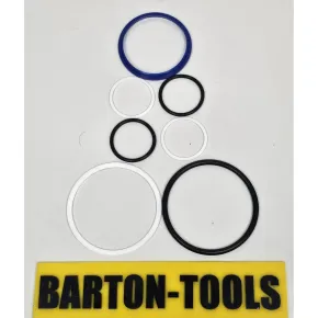 Single Acting Hollow Plunger Hydraulic Cylinders Single Acting Hollow Plunger Hydraulic Cylinder 30 Ton 100mm Stroke RCH-30100 BARTON 3 rch_30100_seal_set