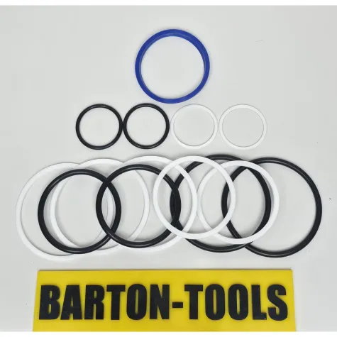 Double Acting Hollow Plunger Hydraulic Cylinders Double Acting Hollow Plunger Hydraulic Cylinder 30 Ton 100mm Stroke RCH-30100D BARTON 3 rch_30100d_seal_set