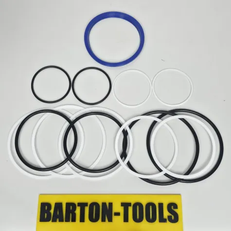 Double Acting Hollow Plunger Hydraulic Cylinders Double Acting Hollow Plunger Hydraulic Cylinder 60 Ton 100mm Stroke RCH-60100D BARTON 3 rch_60100d_seal_set