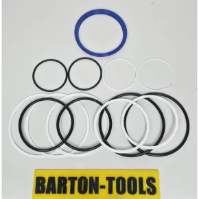 Double Acting Hollow Plunger Hydraulic Cylinders Double Acting Hollow Plunger Hydraulic Cylinder 60 Ton 50mm Stroke RCH-6050D BARTON 3 rch_6050d_seal_set