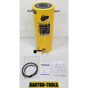 Double Acting General-Purpose Hydraulic Cylinders Double Acting Hydraulic Cylinder 100 Ton 300mm Stroke RR-100300 BARTON 1 rr_100300