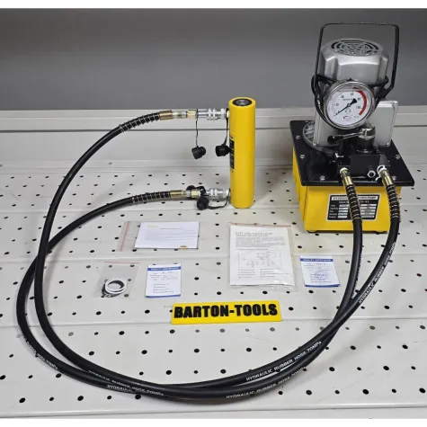 Double Acting General-Purpose Hydraulic Cylinders Double Acting Hydraulic Cylinder 10 Ton 200mm Stroke RR-10200 BARTON 3 rr_10200_db075_s2