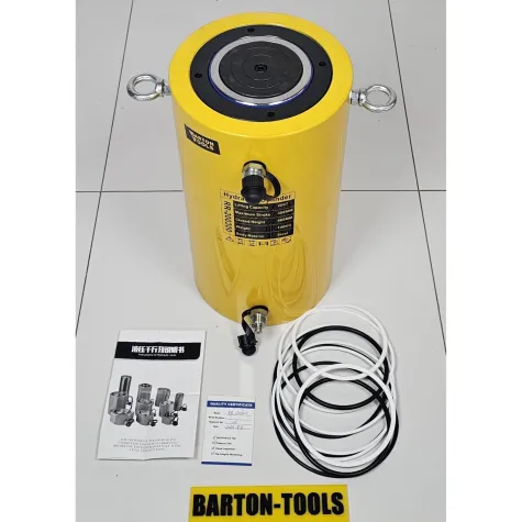 Double Acting General-Purpose Hydraulic Cylinders Double Acting Hydraulic Cylinder 200 Ton 300mm Stroke RR-200300 BARTON 1 rr_200300