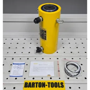 Double Acting General-Purpose Hydraulic Cylinders Double Acting Hydraulic Cylinder 50 Ton 200mm Stroke RR-50200 BARTON 1 rr_50200