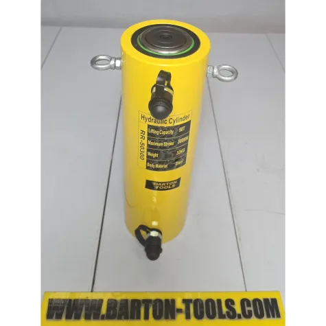 Double Acting General-Purpose Hydraulic Cylinders Double Acting Hydraulic Cylinder / Silinder Hidrolik 50 Ton 300mm Stroke RR-50300 BARTON 1 rr_50300