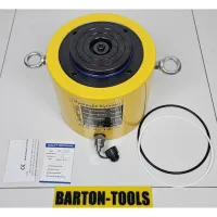 Single Acting Medium Height Hydraulic Cylinder 200 Ton 150mm Stroke with Tilt Saddle RSC200100 BARTON