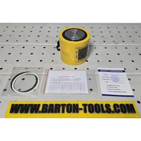 Single Acting Medium-Height Hydraulic Cylinders RSC Series Single Acting Medium Height Hydraulic Cylinder 50 Ton 50mm Stroke RSC-5050 BARTON 1 rsc_5050