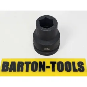 Hydraulic Torque Wrench - Square Drive M24-M72 (36-105mm) Sockets for Square Drive 1.5" Hydraulic Torque Wrench BARTON 2 socket_1_5dr__36mm