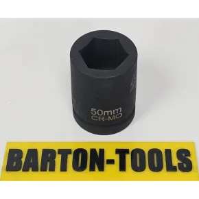 Hydraulic Torque Wrench - Square Drive M24-M72 (36-105mm) Sockets for Square Drive 1.5" Hydraulic Torque Wrench BARTON 5 socket_1_5dr__50mm