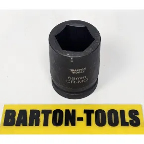 Hydraulic Torque Wrench - Square Drive M24-M72 (36-105mm) Sockets for Square Drive 1.5" Hydraulic Torque Wrench BARTON 6 socket_1_5dr__55mm