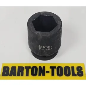 Hydraulic Torque Wrench - Square Drive M24-M72 (36-105mm) Sockets for Square Drive 1.5" Hydraulic Torque Wrench BARTON 7 socket_1_5dr__60mm