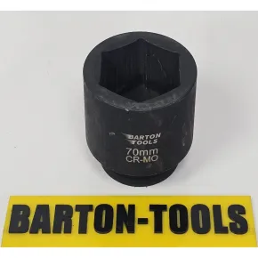 Hydraulic Torque Wrench - Square Drive M24-M72 (36-105mm) Sockets for Square Drive 1.5" Hydraulic Torque Wrench BARTON 9 socket_1_5dr__70mm