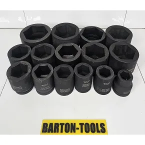 Hydraulic Torque Wrench - Square Drive M24-M72 (36-105mm) Sockets for Square Drive 1.5" Hydraulic Torque Wrench BARTON 1 socket_1_5dr_set__36_105mm
