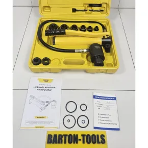 Hydraulic Knockout Hole Punchers Hydraulic Knockout Hole Puncher 3.5mm Dia. 16-51 mm SYK-8A BARTON 1 syk_8a