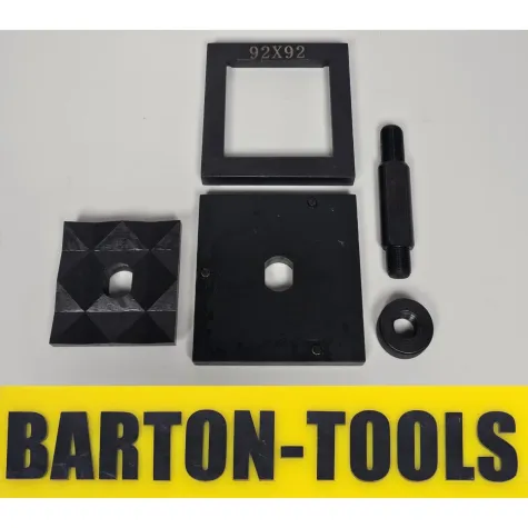 Knockout Hole Punchers Accessories Square Dies for SYK-15 / HHK-15 BARTON 10 syk_dies_92x92mm_pic_2