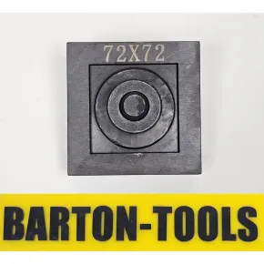 Knockout Hole Punchers Accessories Square Dies for SYK-15 / HHK-15 BARTON 4 syk_dies_d_72x72mm_pic_1