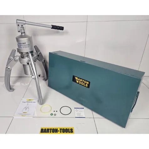 Integral Pump Hydraulic Pullers Heavy Duty Long Jaws Integral Hydraulic Gear Puller 50 Ton YLX-50T BARTON 1 ylx_50t